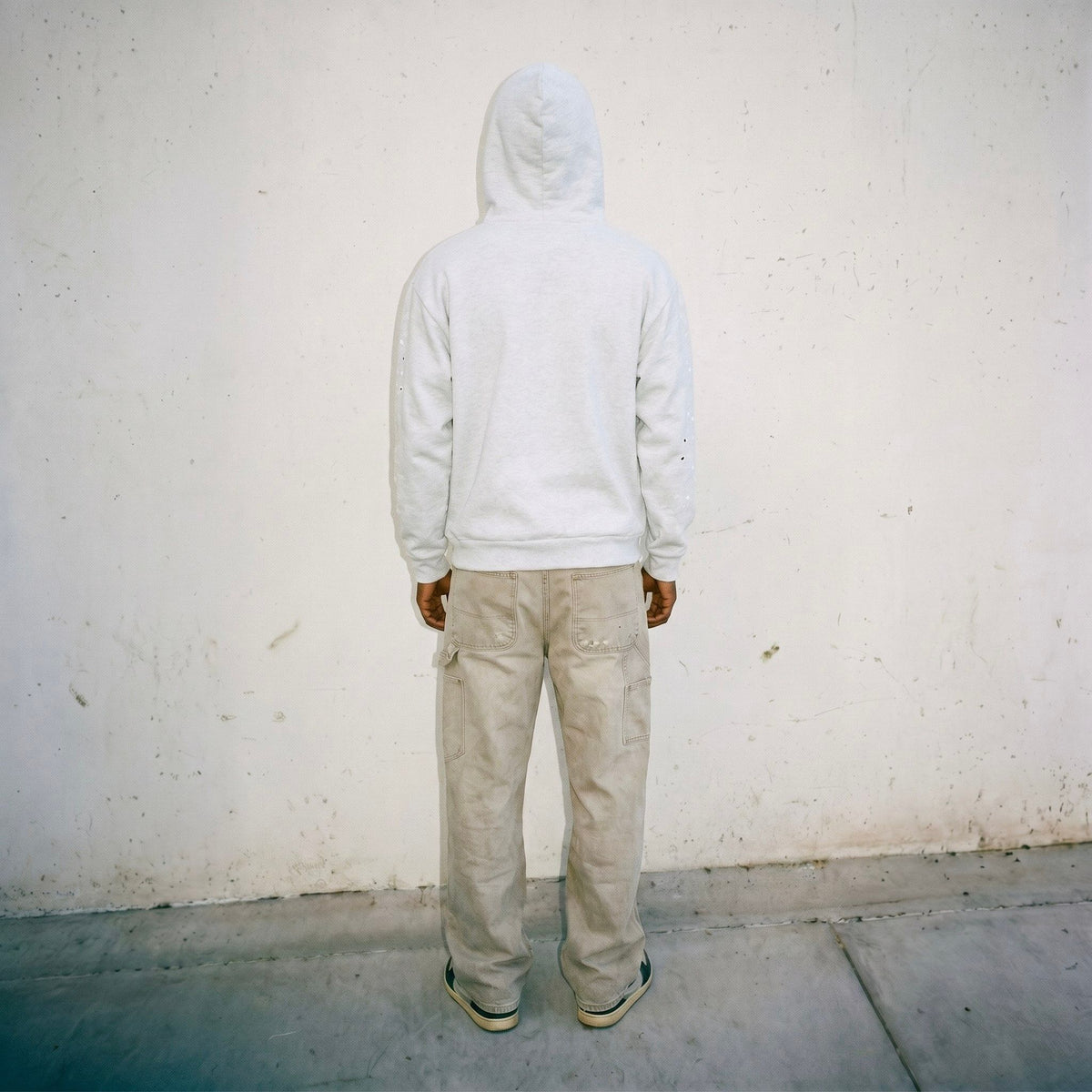 Sp5der OG Web Hoodie Heather Grey