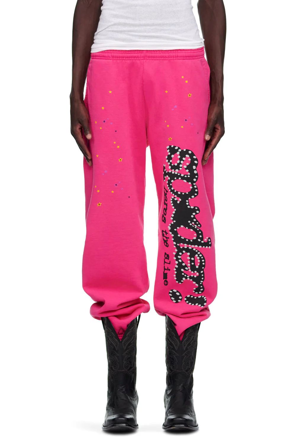 Sp5der P*NK V2 Sweatpant Pink