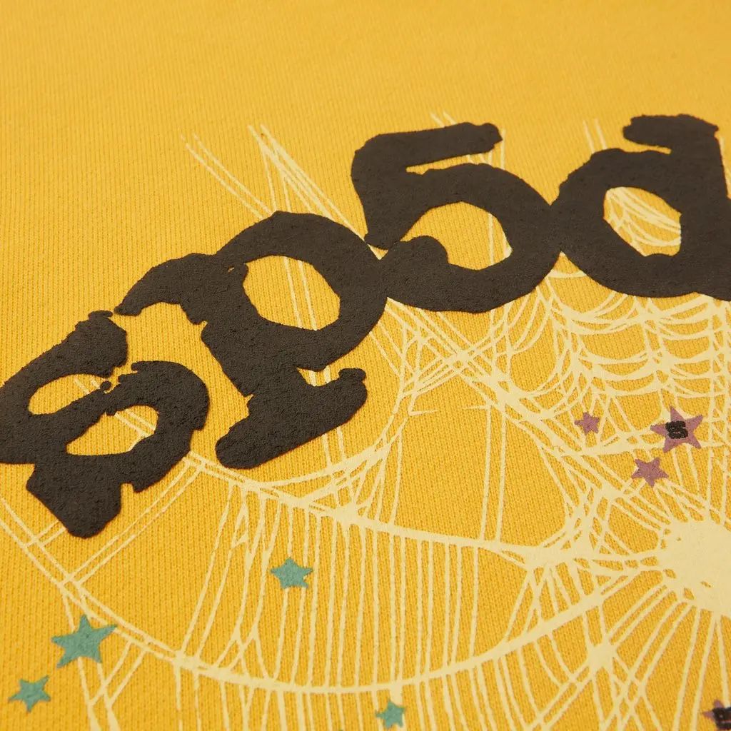 Sp5der Websuit Hoodie Yellow