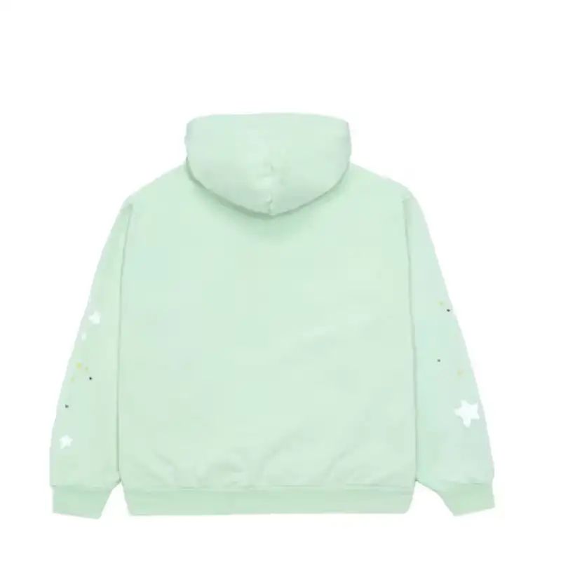 Sp5der SP5 Mint Hoodie