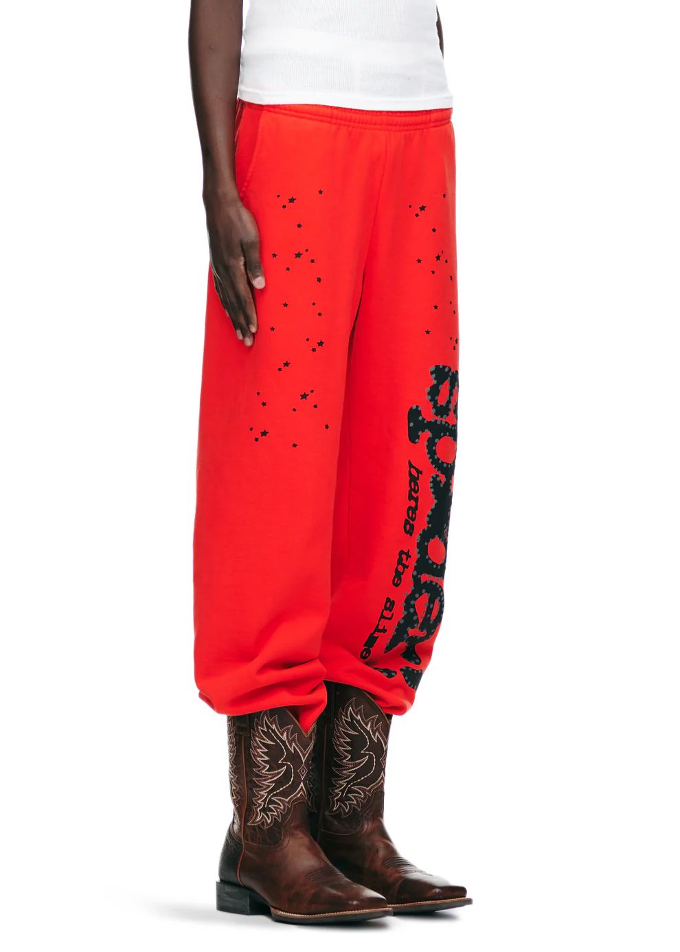 Sp5der P*NK V2 Sweatpant Red
