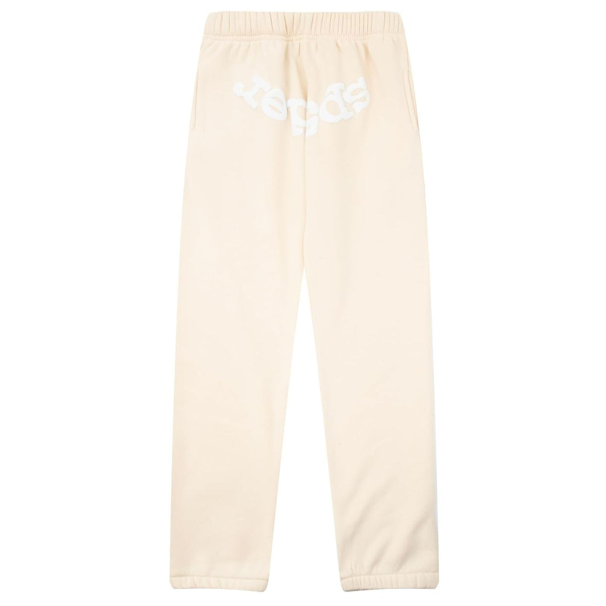 Sp5der Logo Sweatpants Cream