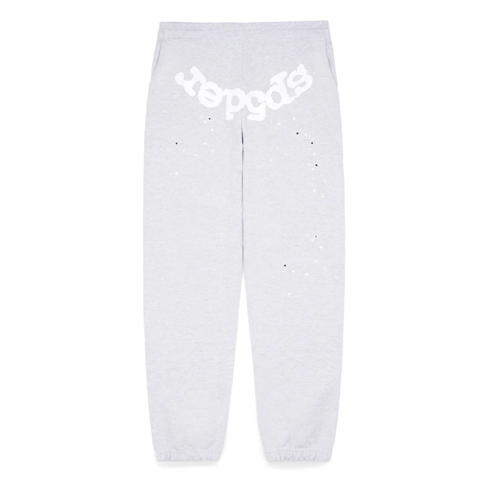 Sp5der OG Web Tracksuit Heather Grey