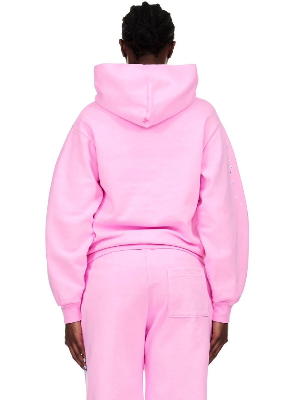 Sp5der OG Web Hoodie Pink