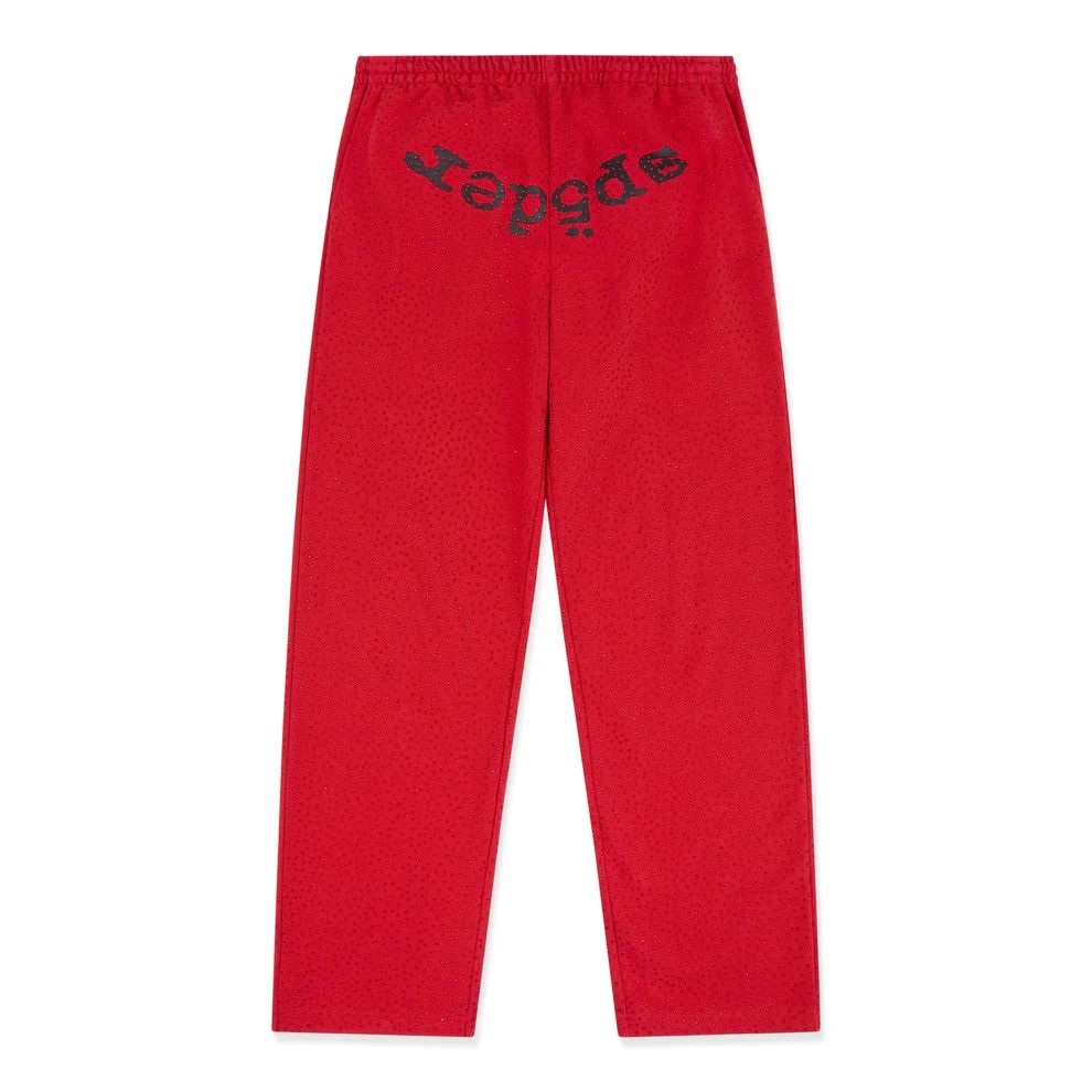 SP5DER VVS TRACKSUIT RED