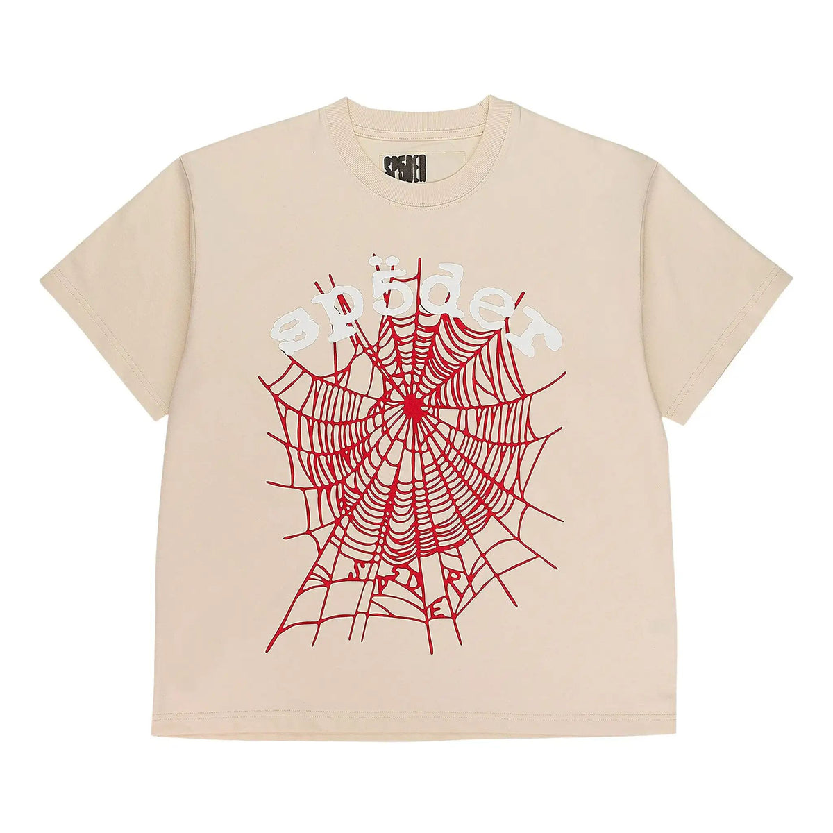 Sp5der Legacy Logo T-Shirt Nude