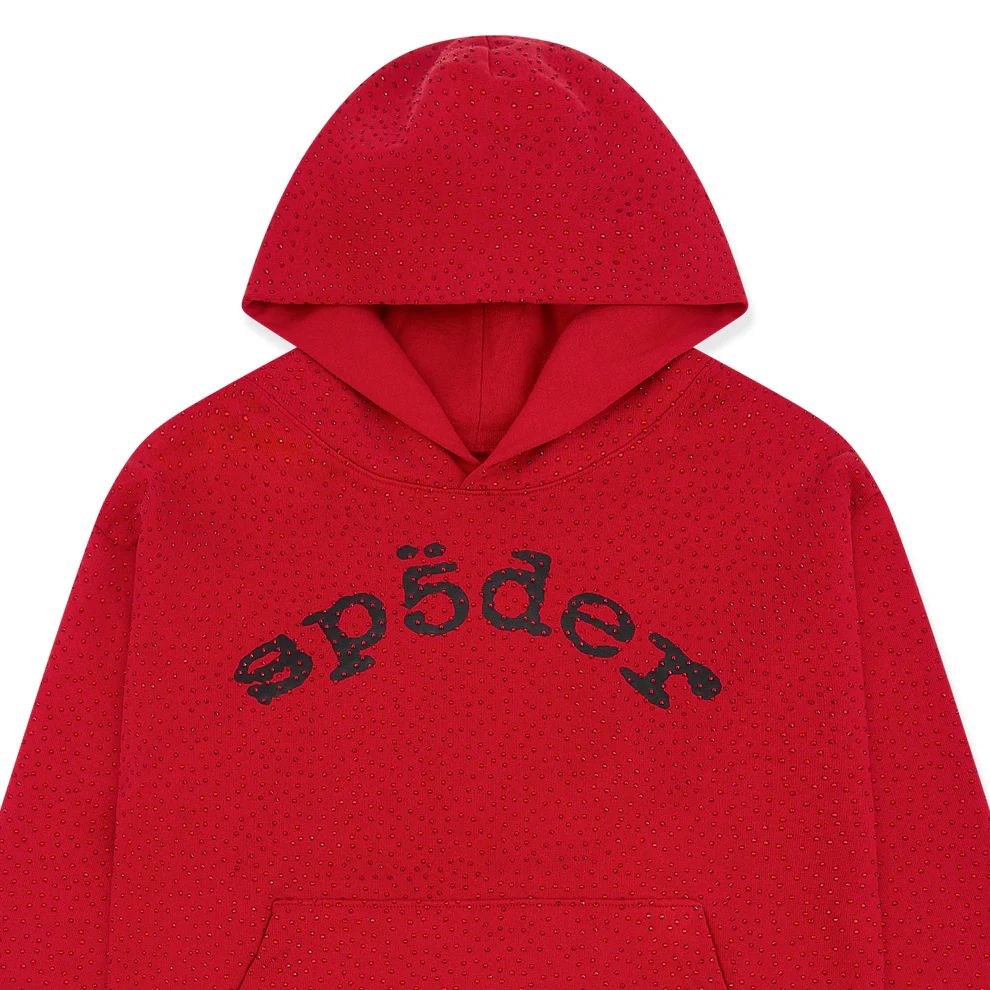 SP5DER VVS TRACKSUIT RED