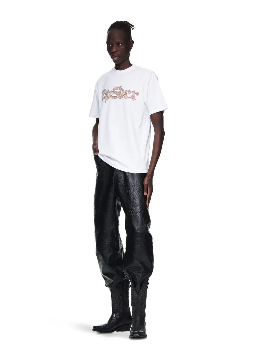 Sp5der Juan V2 Tee White