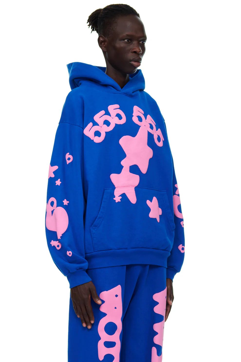 Sp5der Beluga Hoodie Blue