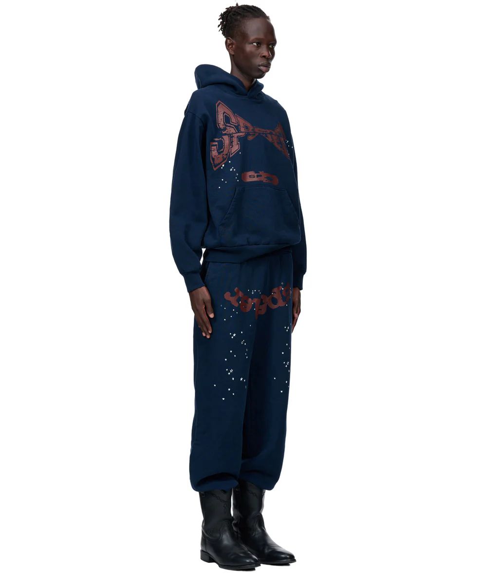 Sp5der Adult Sweatshirt Navy