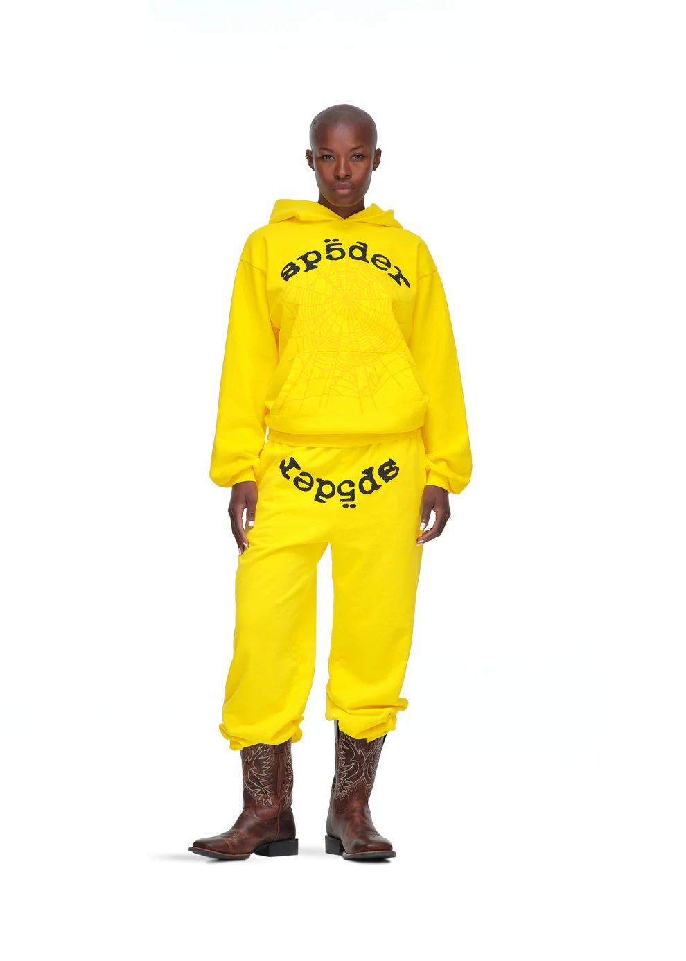 Sp5der LEGACY Tracksuit Yellow