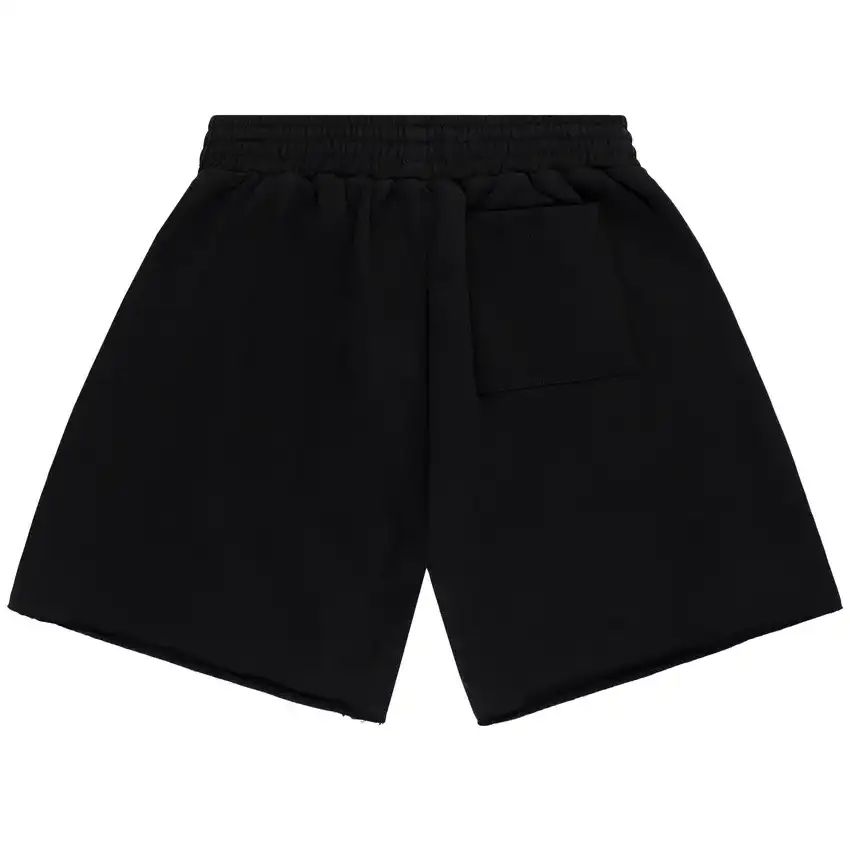 Sp5der Beluga Outline Sweatshort Black