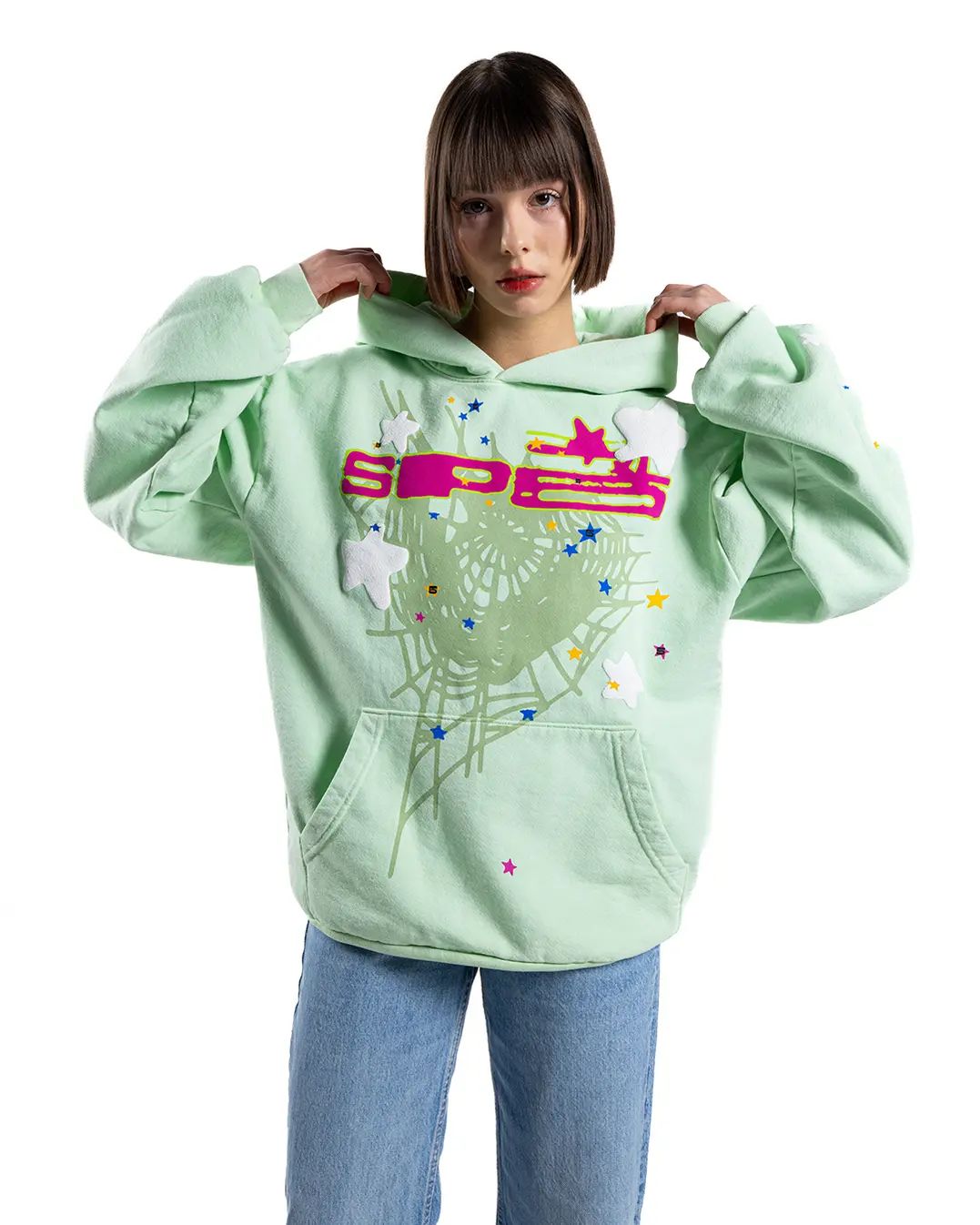 Sp5der SP5 Tracksuit Mint