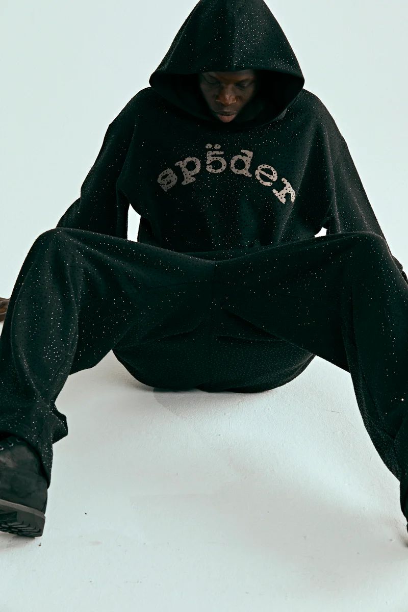 Sp5der VVS Hoodie Black