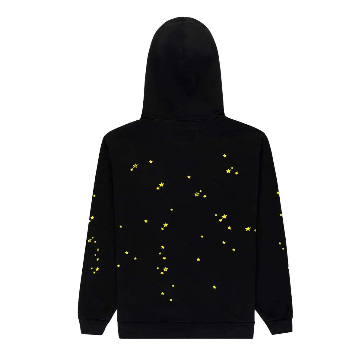 Sp5der Atlanta Star-Print Hoodie Black