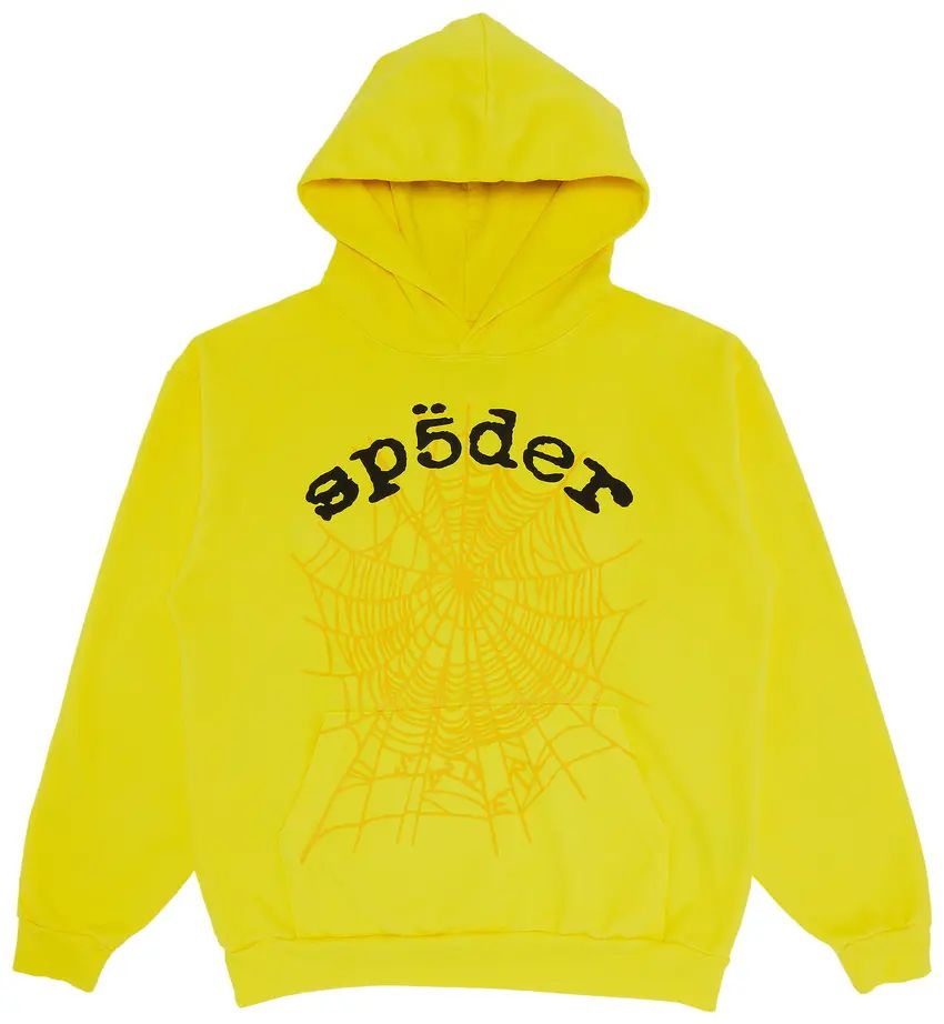 Sp5der Legacy Hoodie Yellow