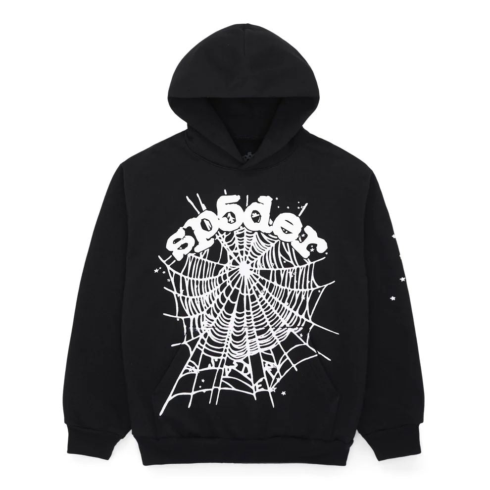 Sp5der OG Web Tracksuit Black