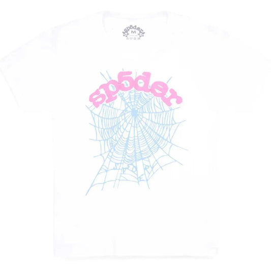 Sp5der OG Web Baby Tee White