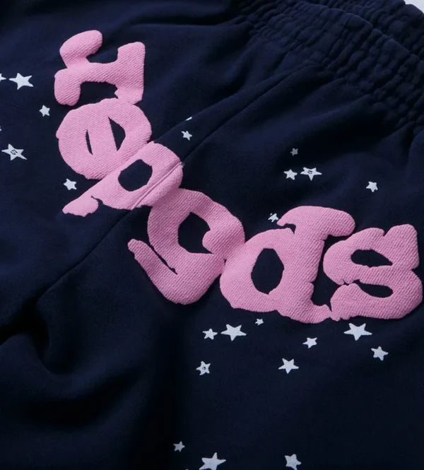 Sp5der OG Web Sweatpants Navy