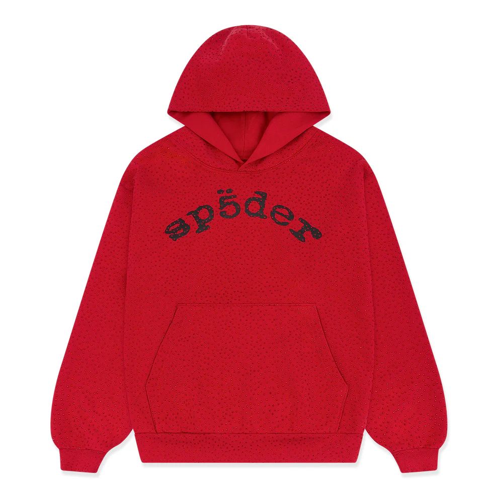 SP5DER VVS TRACKSUIT RED