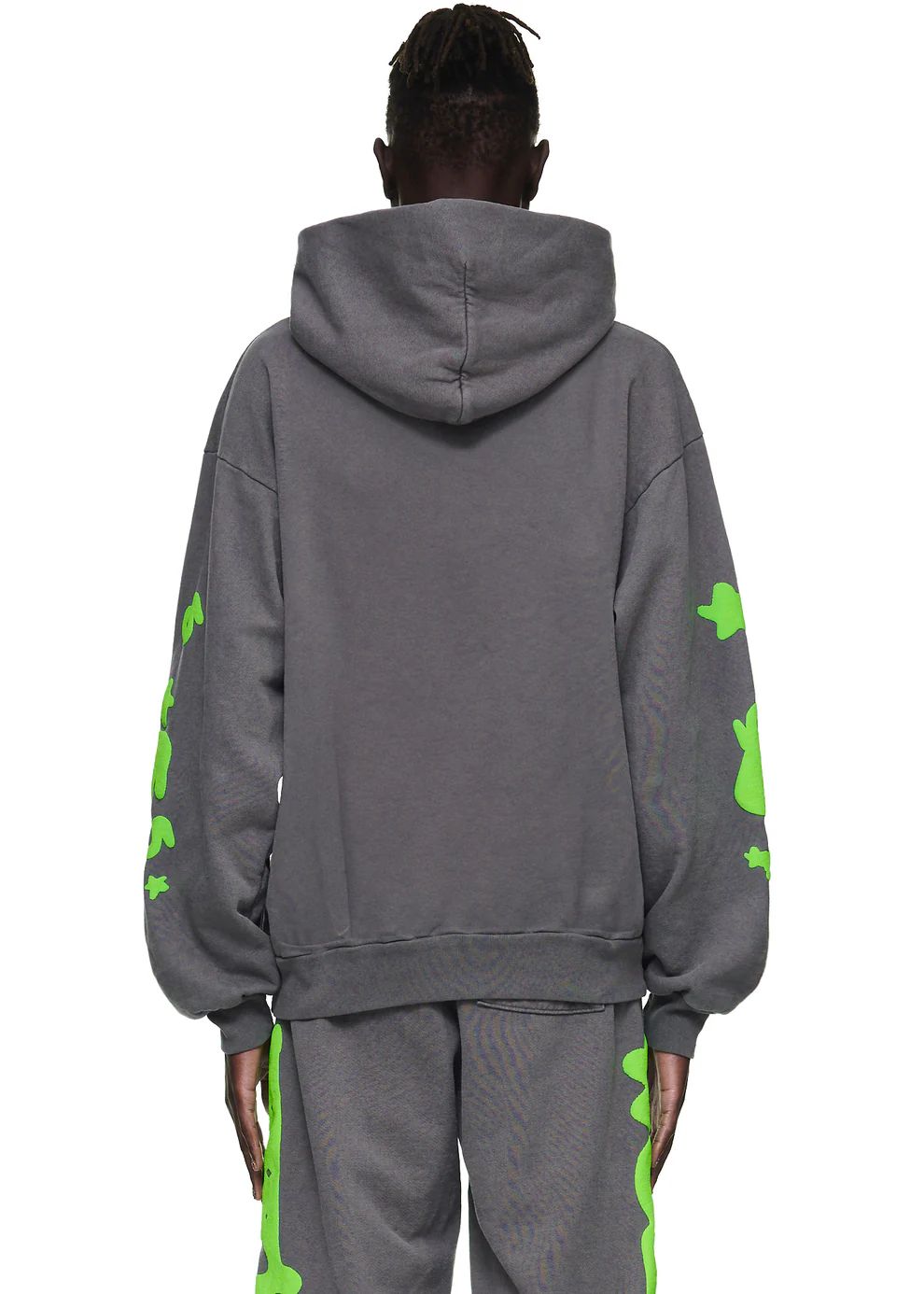 Sp5der Beluga Hoodie Grey/Green