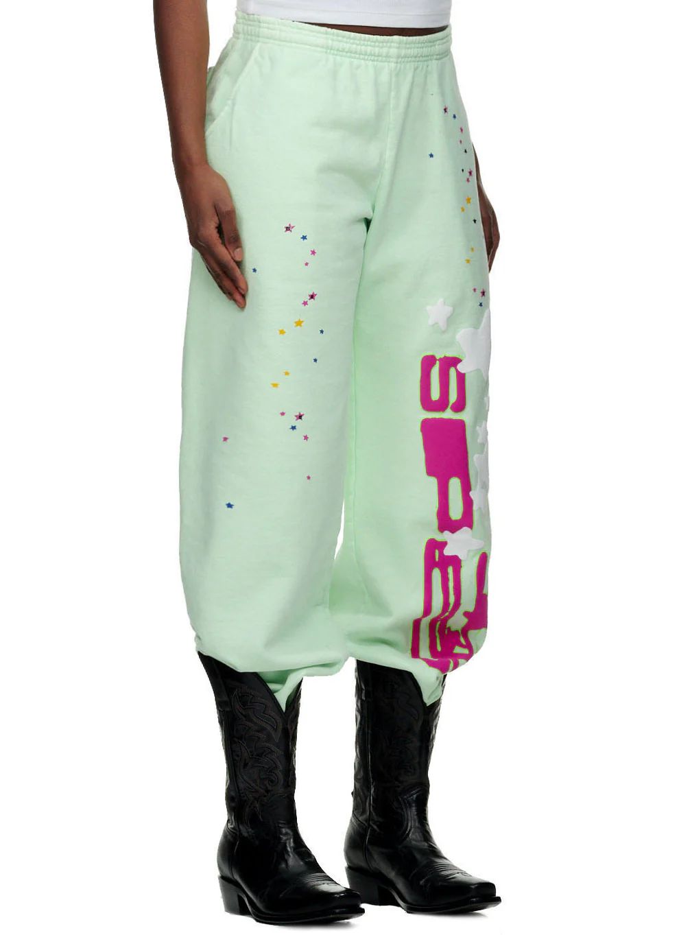Sp5der SP5 Mint Sweatpants Mint