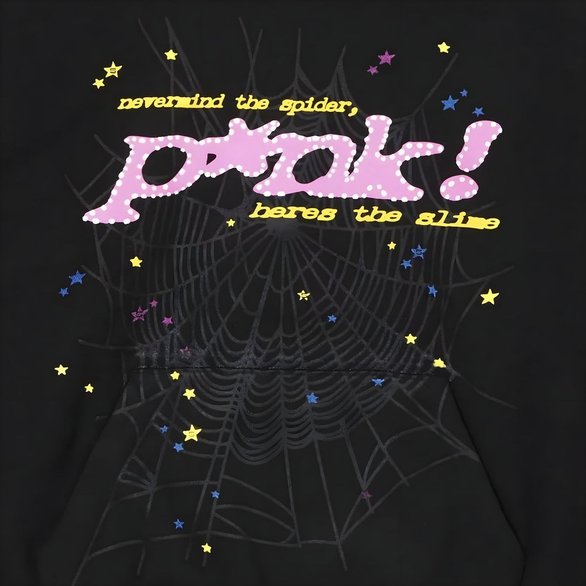 Sp5der P*nk Hoodie ‘Black’