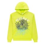 Sp5der Web Hoodie Fluorescent Green