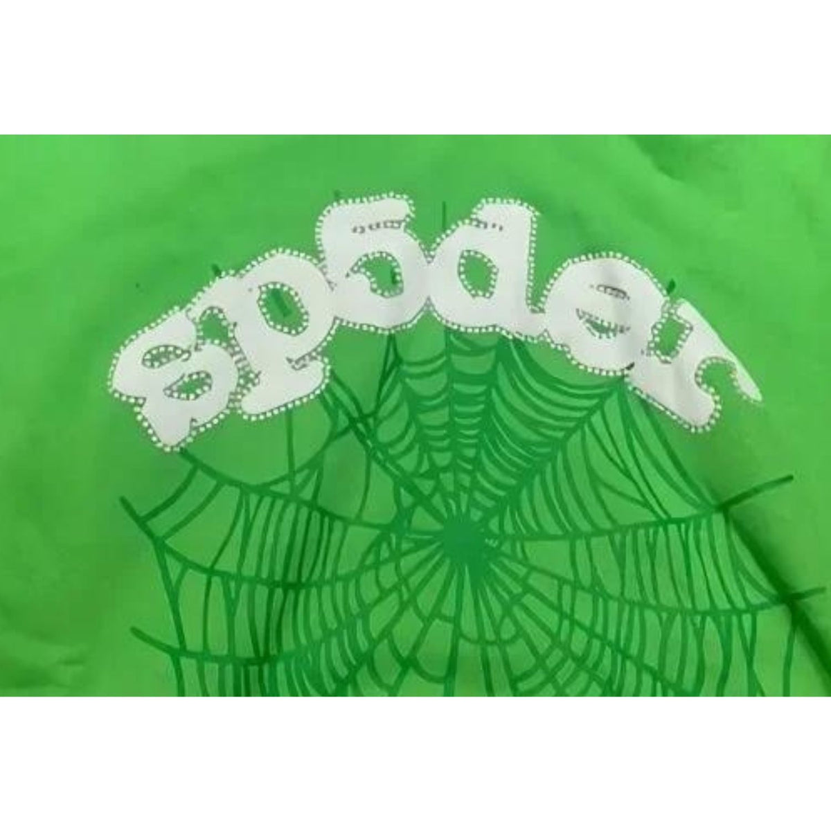 Sp5der Web Hoodie Slime Green