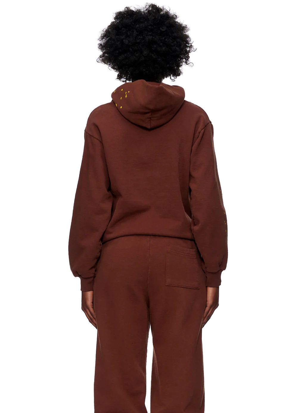 Sp5der Web Hoodie Brown