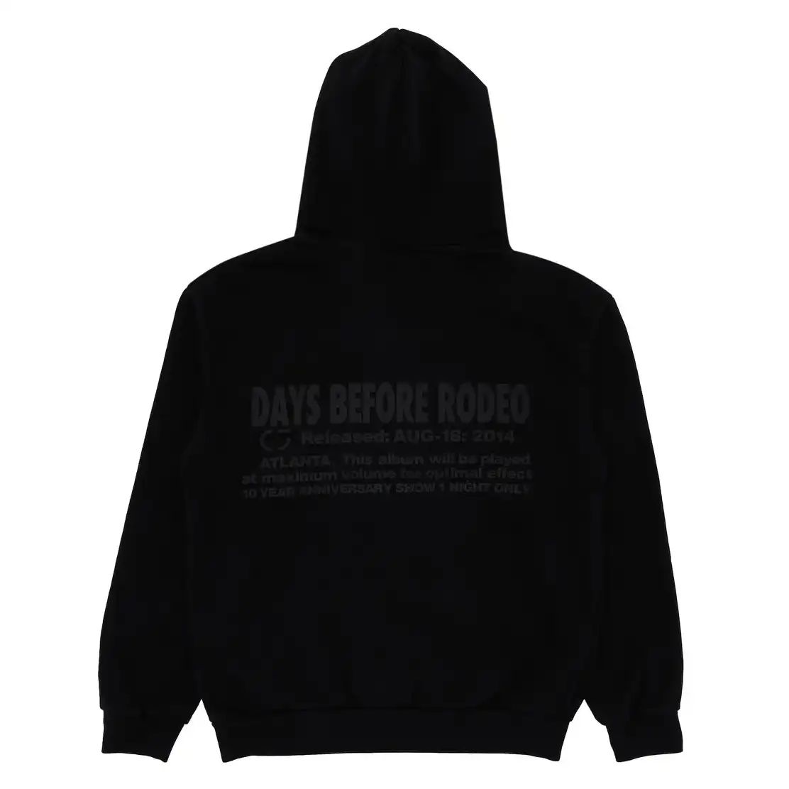 Cactus Jack by Travis Scott Rodeo Hoodie Black