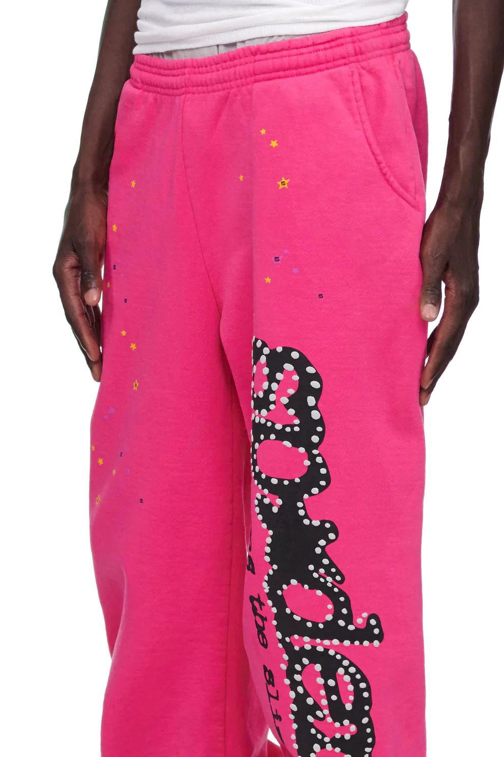 Sp5der P*NK V2 Sweatpant Pink