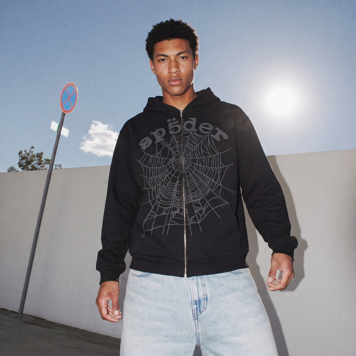 SP5DER OG WEB V2 PHANTOM ZIP UP
