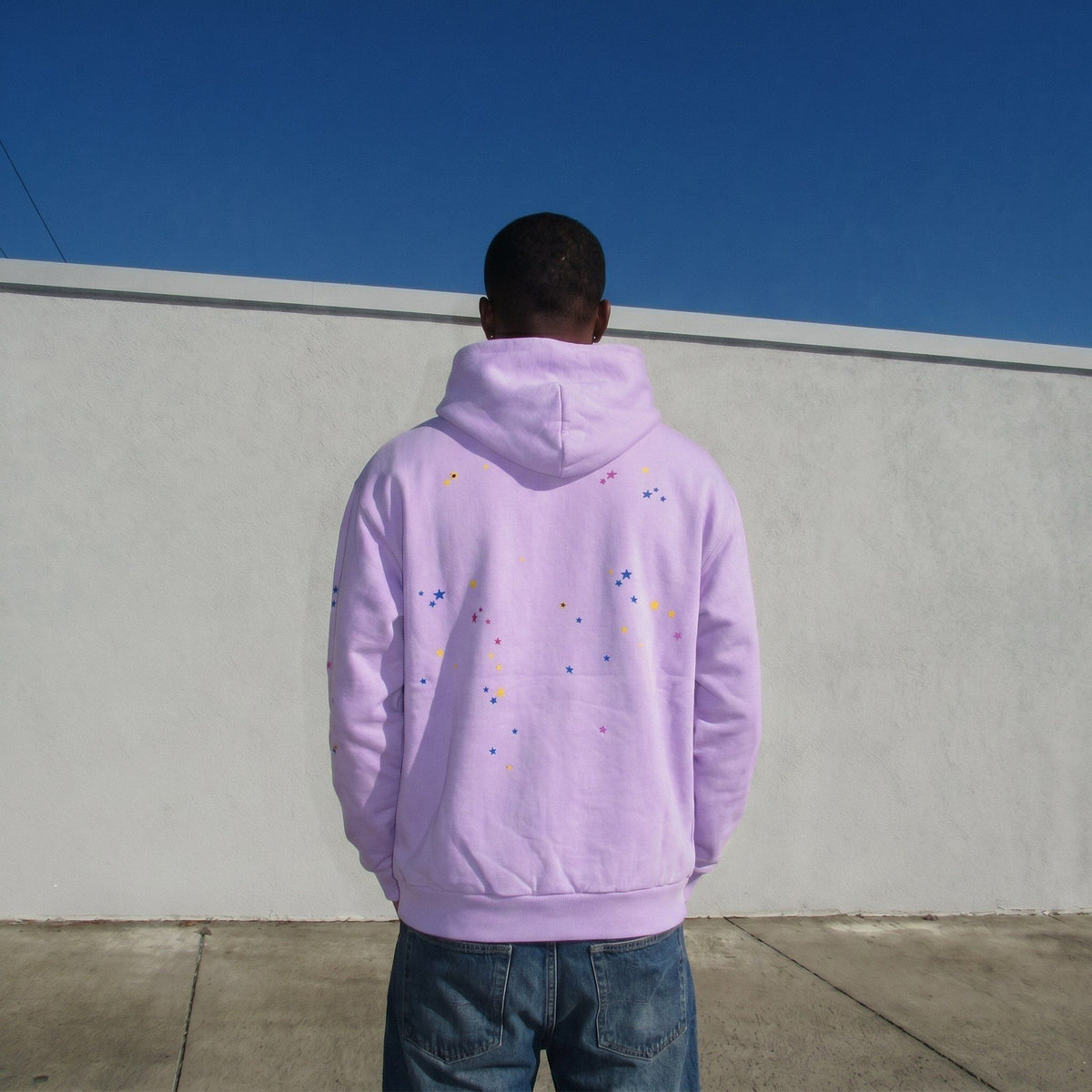 Sp5der Acai Hoodie Purple