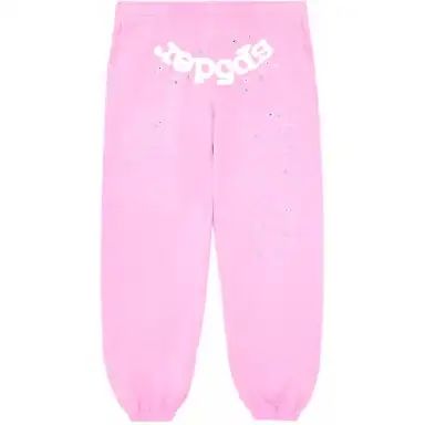 Sp5der OG Web Sweatpants Pink