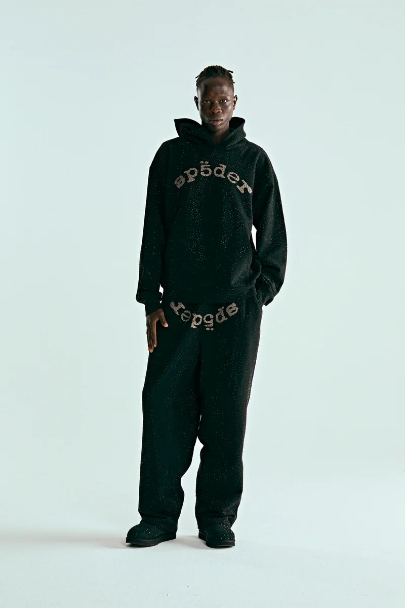 Sp5der VVS Hoodie Black