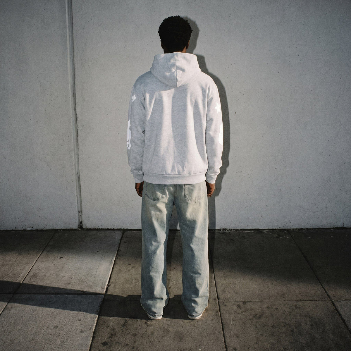 Sp5der Beluga Hoodie Heather Grey