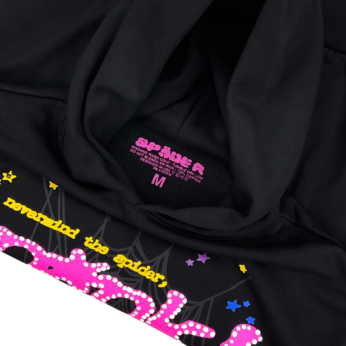 Sp5der P*nk Hoodie ‘Black’