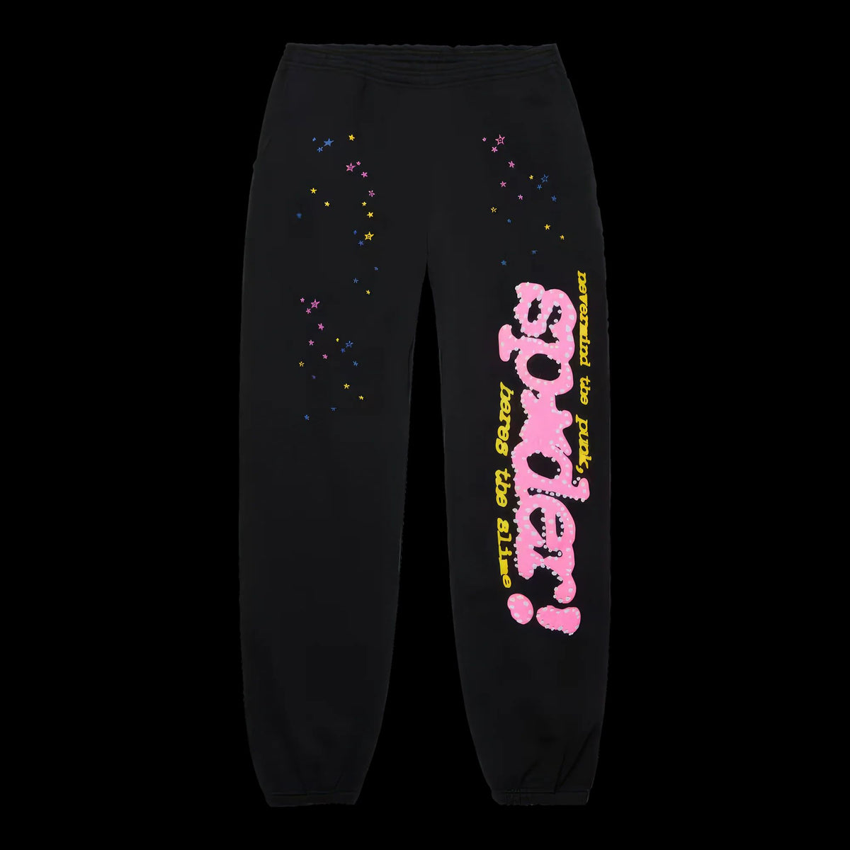 Sp5der P*NK V2 Sweatpants Black