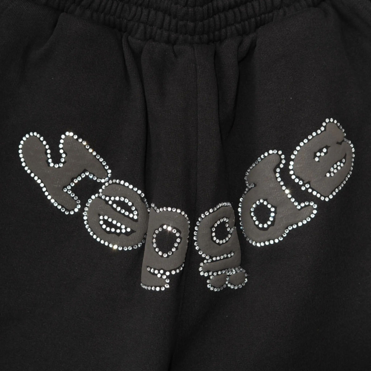 Sp5der OG Web V2 Rhinestone Sweatshorts