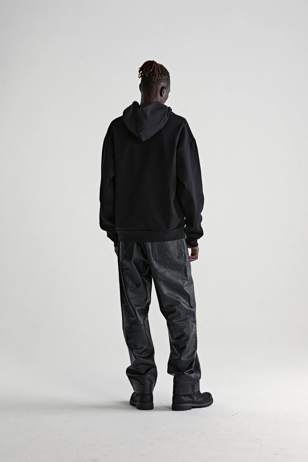 Sp5der Rhinestone OG Web V2 Hoodie Black